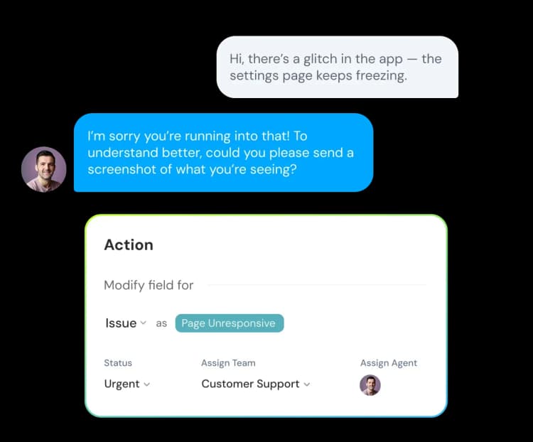 Trigger smart actions