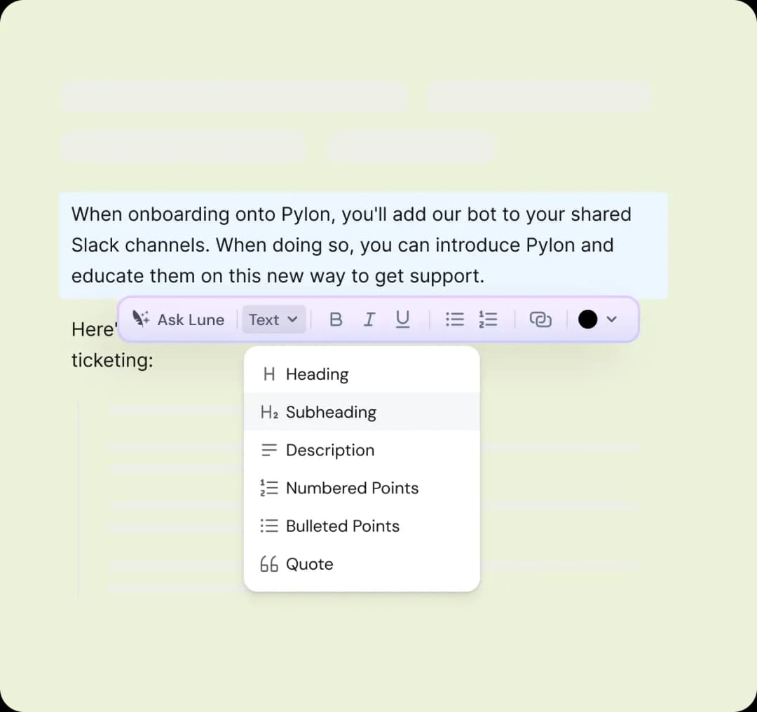 product-page-selfservice-highlights-write-format-edit